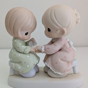 "You Are Always There For Me" Precious Moments Figurine Sister Best Friend Gift